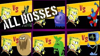 Sponge Bob Patty Pursuit - All Bosses