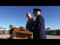 Change of Command ceremony at Los Alamitos Joint Training Base