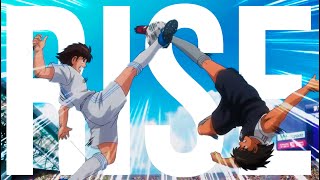 Tsubasa VS Hyuga - Captain Tsubasa「ＡＭＶ」Rise