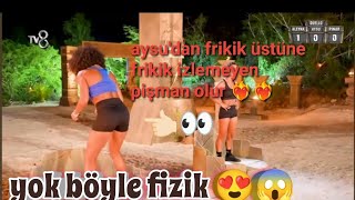 Survivor 2024 Aysu Yok Böyle Frikik Harika Fizik ile İzleyenleri Mest Etti #surv