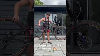 Canyon Sender Cfr Stick Test. Love This Bike