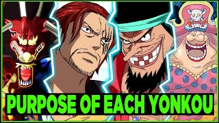 How Each Yonko Affects One Piece Differently