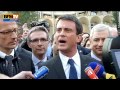Noisy-le-Grand: Valls "appelle à la mobilisation" pour le 2e tour des départementales