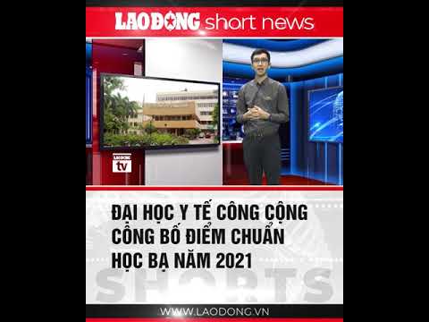 Đại học Y tế Công cộng công bố điểm chuẩn | Tin nhanh 60s | #Shorts