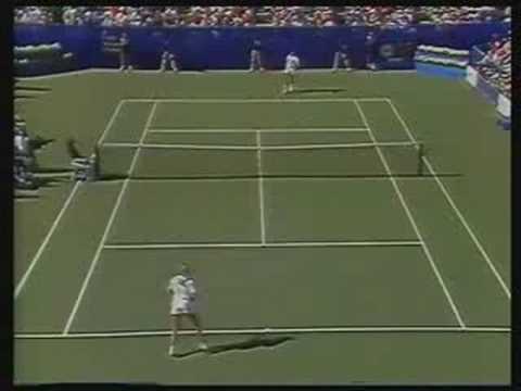 サバティーニ vs グラフ 全米オープン 1990 （4）