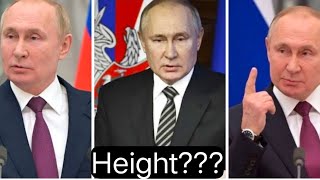Vladimir Putin Height 2023
