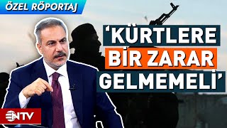 Suriyede Atılması Gereken Adımları Ele Alan Hakan Fidan, Ypgye Dikkat Çekti Ntv