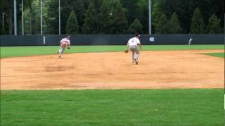 Jackie Gerstenmaier Makes A Play At Ss At Unc 8-2011.Wmv