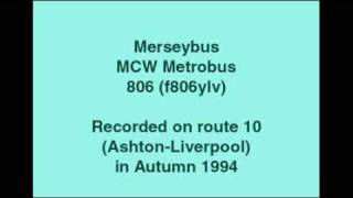 Merseybus 806 f806ylv sound only