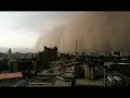 Tehran swallowed by massive dust storm, 110 -120 KPH Speed