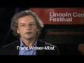 Cleveland Orchestra Music Director Franz Welser-Möst speaks about Bruckner and Adams