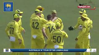 1st One Day Highlights | Sri Lanka 'A' vs Australia 'A'