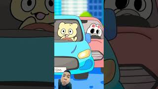Happy In Trafic ( Animation Meme ) #Animation #Funny