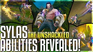 SYLAS ALL ABILITIES REVEALED!! New Champion! The Unshackled - League of Legends