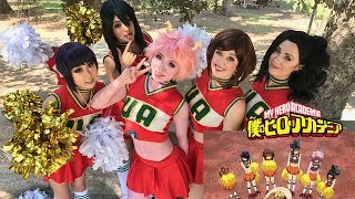 BTS My Hero Academia Cheerleaders Shoot
