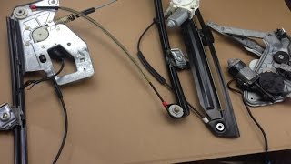 DIY BMW E38 E39 E36 E34 Window Regulator Fix And Common Failure Points