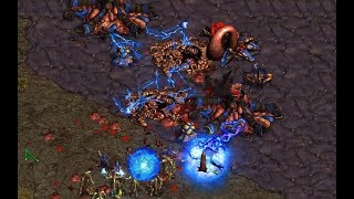 Dimaga (Z) v G5 (P) on Destination 1.1 - StarCraft - Brood War REMASTERED