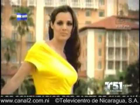 Adriana Dorn, Miss Nicaragua 2011 en una breve capsula de telemundo