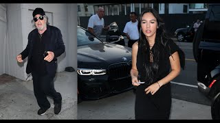 Al Pacino and Noor Alfallah head out for a romantic dinner date just for two!