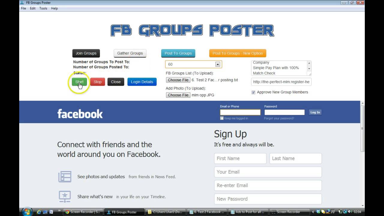 FB Groups Poster - Posting To Facebook Groups On Auto ...