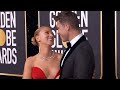 Watch Scarlett Johansson and Colin Jost's Red Carpet Kiss | Golden Globes 2020