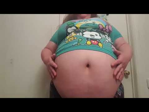 Huge belly inflation almost popped compilations