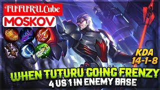 When Tuturu Going Frenzy, 4 Vs 1 In Enemy Base Rrq Tuturu Moskov Tuturu.cube Moskov