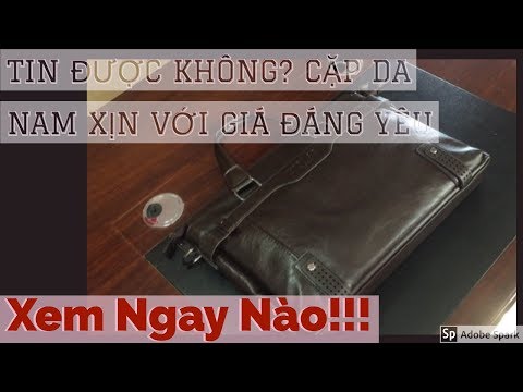 Review Cặp Da Nam Polo Nhập Khẩu Cao Cấp | Bảo Hành 12 tháng 1 đổi 1