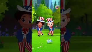 Fourth Of July - Usa Independence Day Song #Shorts #Chuchutv #Nurseryrhymes #Fourthofjuly