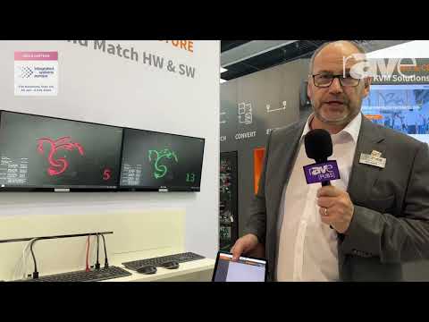 ISE 2024: IHSE Showcases Hybrid KVM Solutions, Talks IP vs. Non-IP Signal Extensions