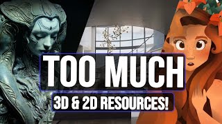 High Quality Resources & Tools For 2D3D Animator & Designers