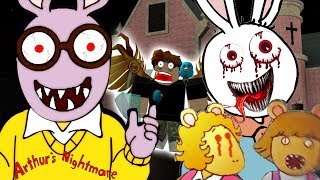 ARTHUR'S NIGHTMARE FULL GAME GAMEPLAY | Arthur's Nightmare ENDING (CARTOON HORROR) Arthur Games #2