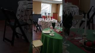 upstairs taylor show room holiday