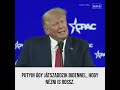 "Nem az a probléma, hogy Putyin okos, hanem hogy a vezetőink ostobák" - Donald Trump beszéde (CPAC)