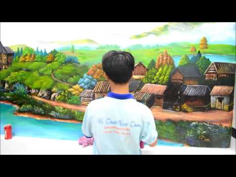 Vẽ tranh tường tại cần thơ - Lhệ: 0906.700.004