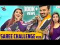 A Saree Challenge Vlog | Myna Nandhini Fun with Yogesh | Myna Wings