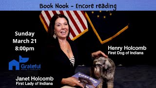 ENCORE! First Lady of Indiana Janet Holcomb and her dog Henry!