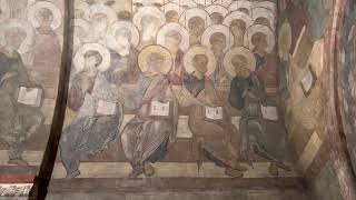 ANDREY RUBLEV. Frescoes in the Dormition Cathedral of Vladimir, 1408.