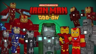 Arathnidos Iron-Man Add-On For Mcpe