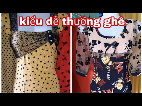 Kiểu đồ bộ mới đẹp nhất Nhà May Huệđồ bộ hót nhất năm nay