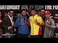 The Full Lucas Matthysse vs Tewa Kiram Final Press Conference & Face Off