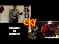 CKY - Disengage The Simulator (Guitar/Bass Cover feat. "ochsbeatdown")