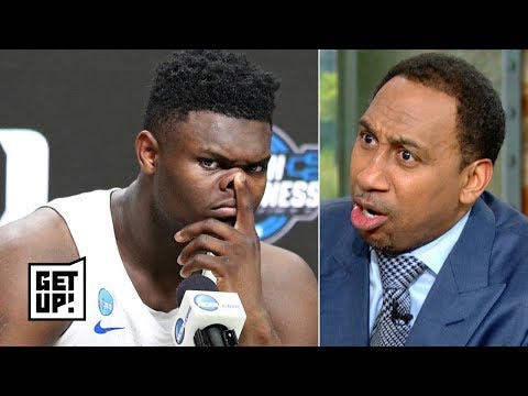 'It was Zion or nothing!' - Stephen A. storms off set, pouts over Knicks losing top pick | Get Up!