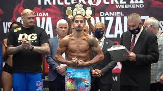 Official Weigh In: Seldin-Silva, Gonzalez-Ananyan
