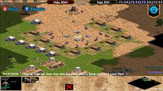 AoE 22 Assyrian Hoàng Mai Nhi, Thầu vs Yugi, Đinh Xuân Canh Ngày 20/07/2018