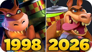 Evolution Of Dingodile In Crash Bandicoot Games 1998 - 2025