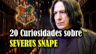 20 Curiosidades que posiblemente no sabías sobre Severus Snape