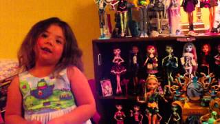 Monster High Cleo De Nile Review..jaden Has A Brain Fart..lol
