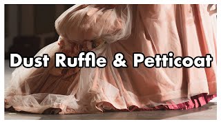 Dust Ruffle, Petticoat, & Hemming — OH MY! — The Masquerade Skirt