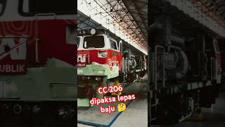 Lokomotif Ditelanjangi -- Begini Kondisi Didalam Balaiyasa